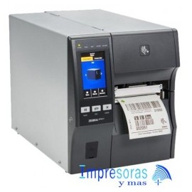 IMPRESORA DE ETIQUETAS ZEBRA ZT411 4PGD 203DPIS TD TT USB SERIE RED BT INDUSTRIAL ZT41142-T010000Z