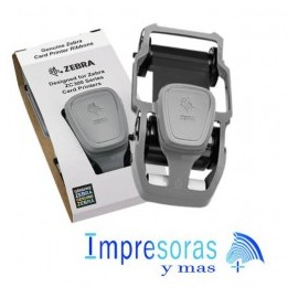 CINTA RIBBON ZEBRA PARA IMPRESORA ZC300 TRUE COLORS NEGRO K 800300-301