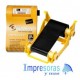 CINTA RIBBON ZEBRA PARA IMPRESORA ZXP3 TRUE COLORS NEGRO K 800033-801
